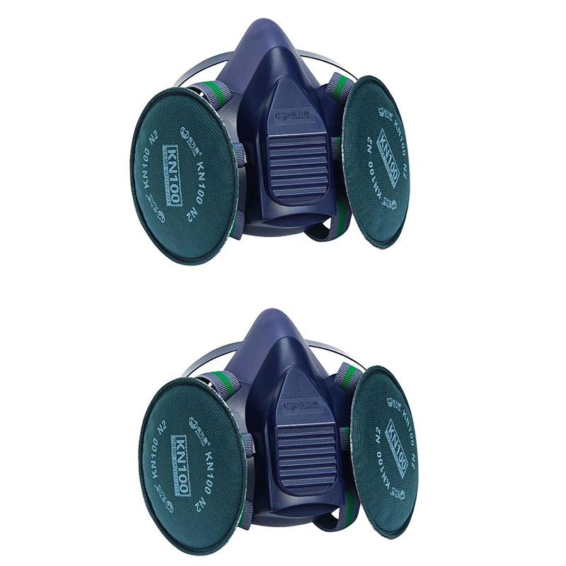 

2pcs Chemical Organic Vapor Filters Faceseal for Comfort Industrial Paint Spray Dust Mask Respirator Half Full Face Dust Mask