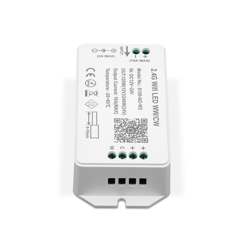 Wi-Fi Light Strip Controller: Dimming, Color Temperature, Remote & Voice Control
