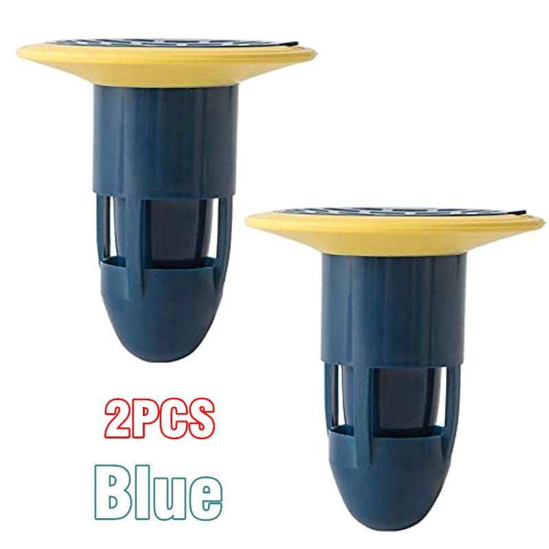 2pcs Deodorant Drain Core Toilet Bathroom Floor Drainer Cores Sewer Pest Control Silicone Anti-odor Artifact Water Seal No Smell
