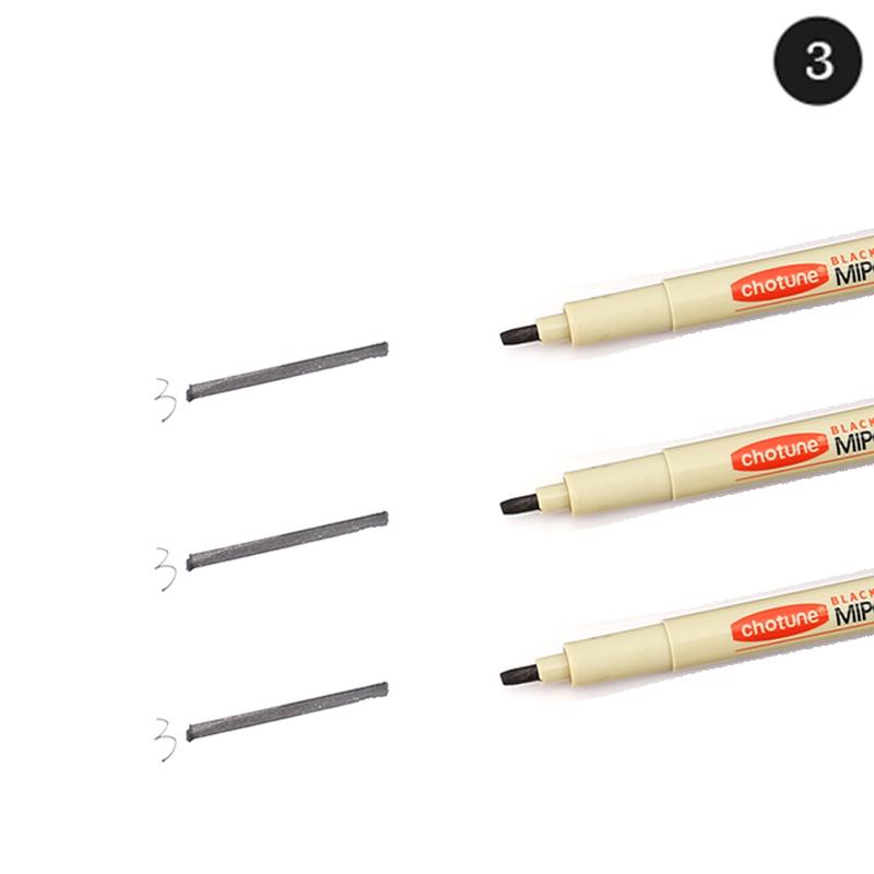 12 Tip Pigment Liner Micron Ink Marker Pen for Manga Draw Sketching Needle Pen Hook Line Pen Sketch Stationery Set Art Supplies