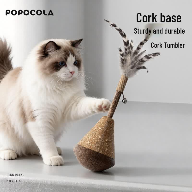 POPOCOLA Cat Tumbler Toy