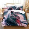 GRAY RAVEN PUNISHING Lucia Bedding Set Single Twin Full Queen King Size Bed Set Aldult Kid Bedroom Duvetcover Sets Anime