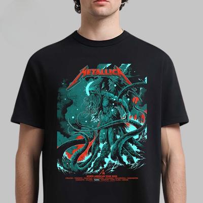 Metallica M72 Tampa 2025 Pop Up Shop Poster In Tampa Florida At Raymond James Stadium On June 6 and 8 2025 Unisex T-Shirt
