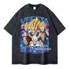249. Dragon Ball Broly Oversized Graphic T Shirt Men Women Vintage Washed Short Sleeve Anime Tee Streetwear Casual Summer Y2K 2026 Loose Cotton