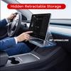 For Tesla Model Y Juniper Model 3 Highland 2025 2026 Under Screen Hidden Storage Box Behind Screen Center Console Organizer Case