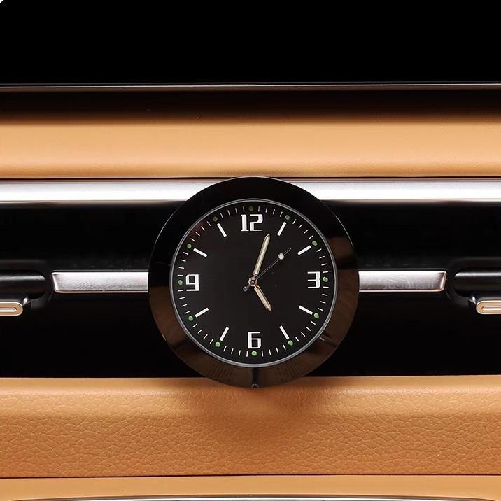 For RAV4 Prime/Wildlander Car Clock Quartz Movement Luminous Acrylic Case & Band Large-Size Instrument Panel Pointer Clock