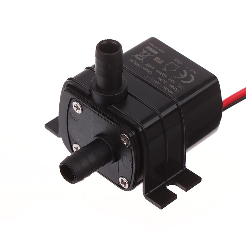 3.6W 4.8W 240L/H Silent Fish Tank Pump DC 12V Solar Brushless Motor Pool Circulating Submersible Pump Water Pump