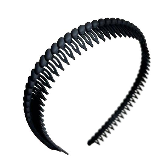

Hair Hoop Anti-slip Teeth Lightweight Hair Clip Bright Color Easy to Wear Washing Face Makeup Hair Hoop Versatile Hair Accessory