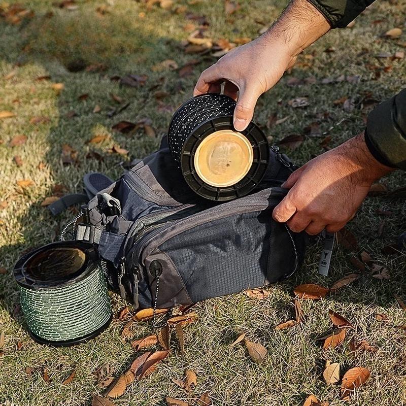 ZISIZ Outdoor High Reflective Tarp Rope