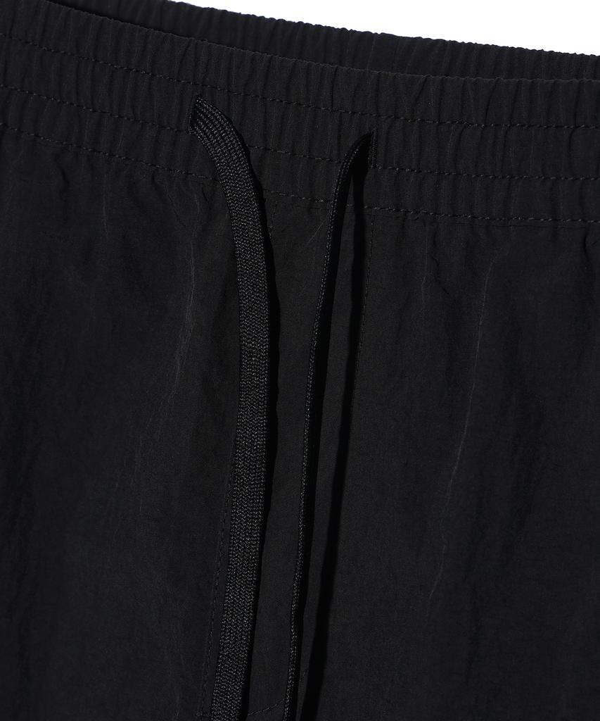 RAYFIKERS Nylon Wide Cargo Parachute Pants Black (Mp2Pu369-076)