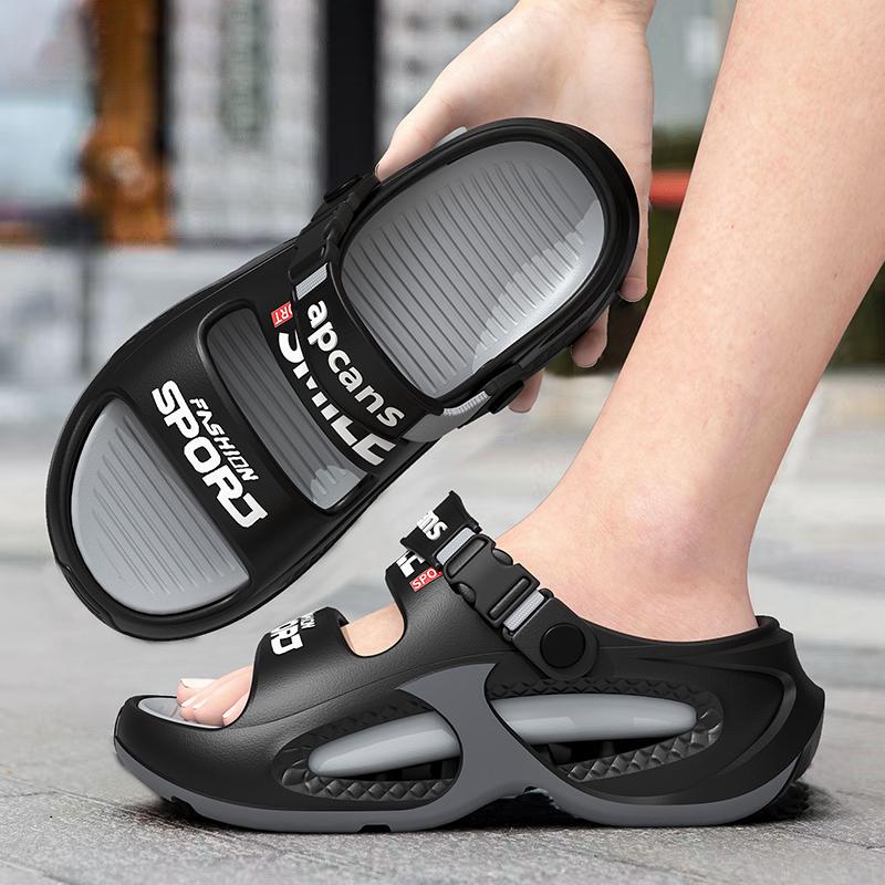 Fashion 2025 Men's Outdoor Sandals Platform Comfortable Soft Sole EVA Slide Clogs Casual Shoes Men Women Beach Slippers Big Size