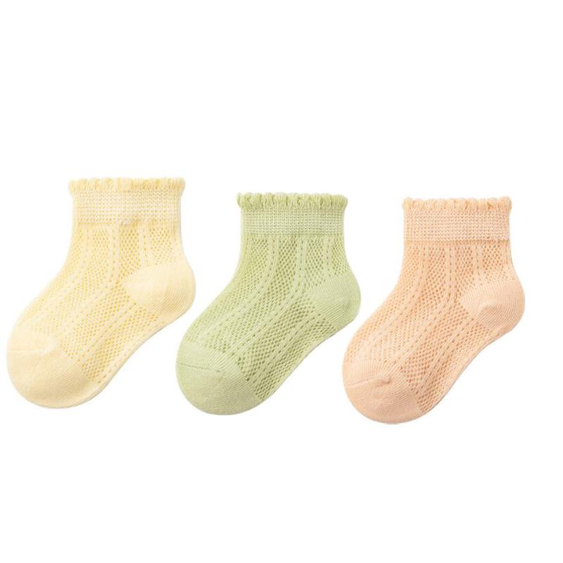 3Pair/lot New Summer Thin Boys and Girls Baby Socks