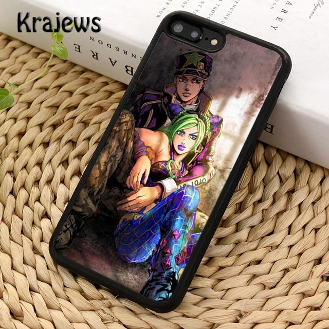 Krajews Anime JoJo S Bizarre Adventure Phone Case Cover For iPhone 16 15 14 Plus XR XS 11 12 Mini 13 Pro Max Fundas