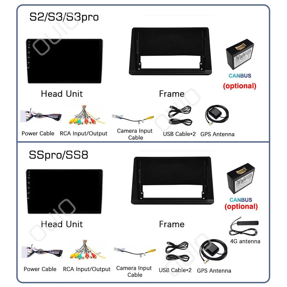 Radio Android 13 Dla Mitsubishi Pajero Montero V31 Cheetah Kingbox Radio samochodowe Odtwarzacz multimedialny Carplay Auto Nawigacja GPS DSP