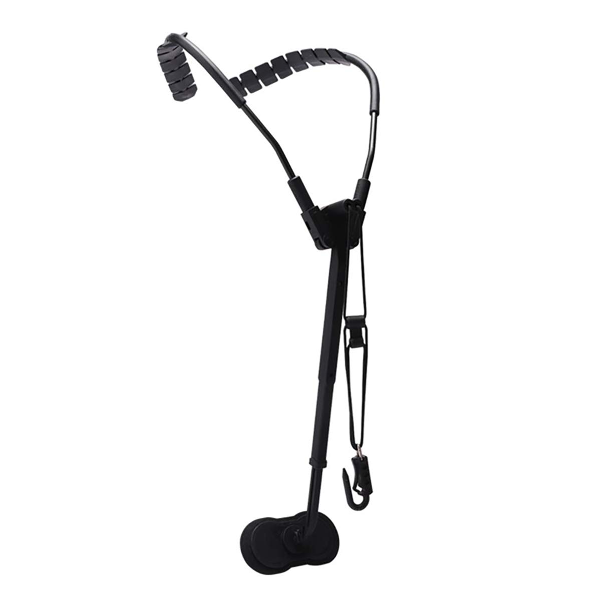 

HAMILO Ремень для саксофона, Плечевой ремень для саксофона с 3 точками опоры, Регулируемая длина и угол (черный)