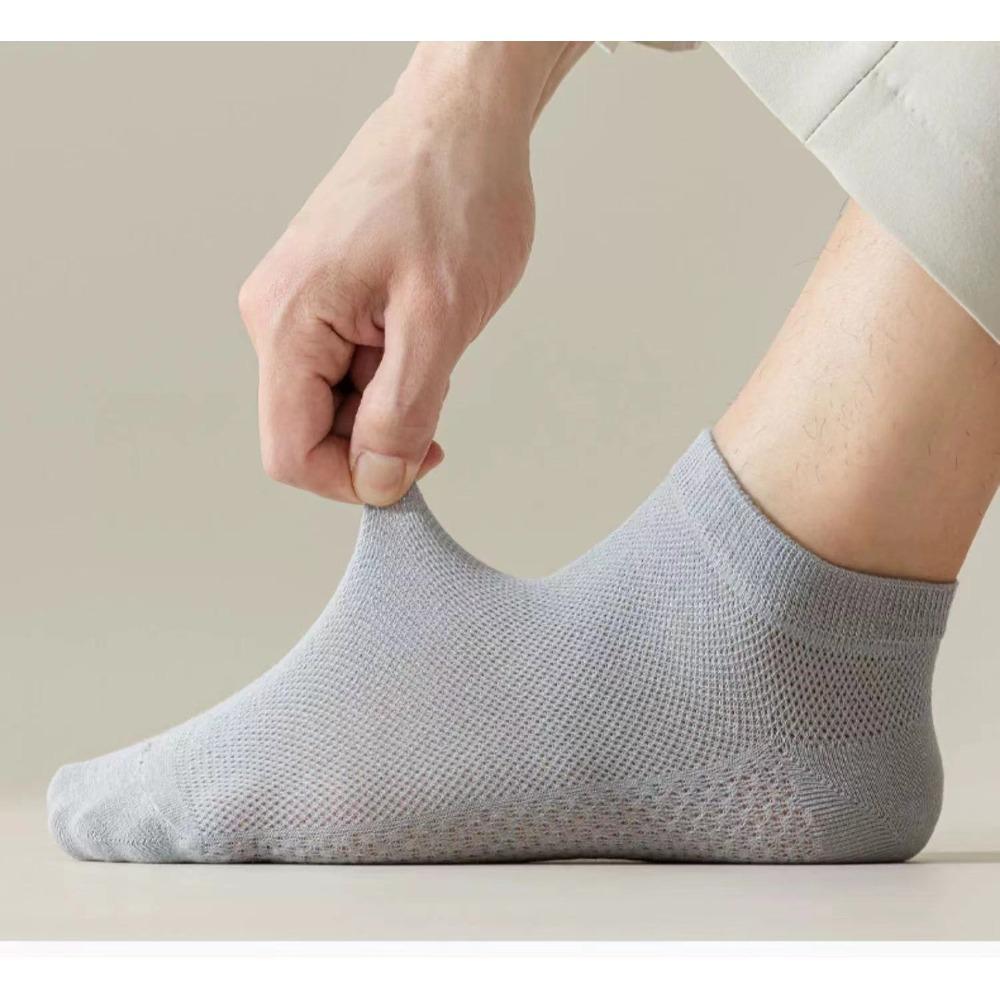 Stylish Unisex Casual Socks, No-show Low-cut Breathable Socks, Anti-odor Massage Sole Socks for Everyday & Sports Use