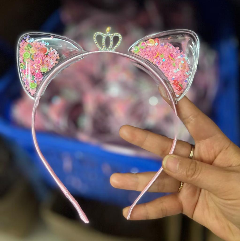 Adorable Animal Headbands for Girls - Cat Ears, Bunny Ears & Princess Crown Hair Hoop, Cute & Versatile for Daily Wear & Parties