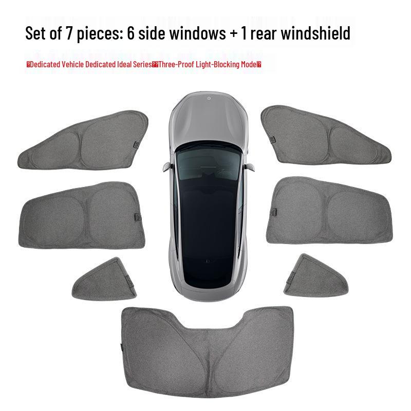 Heatproof, Mold-Proof, Sunshade Opaque Car Window Privacy for Ideal L6/L7/L8/L9 Models