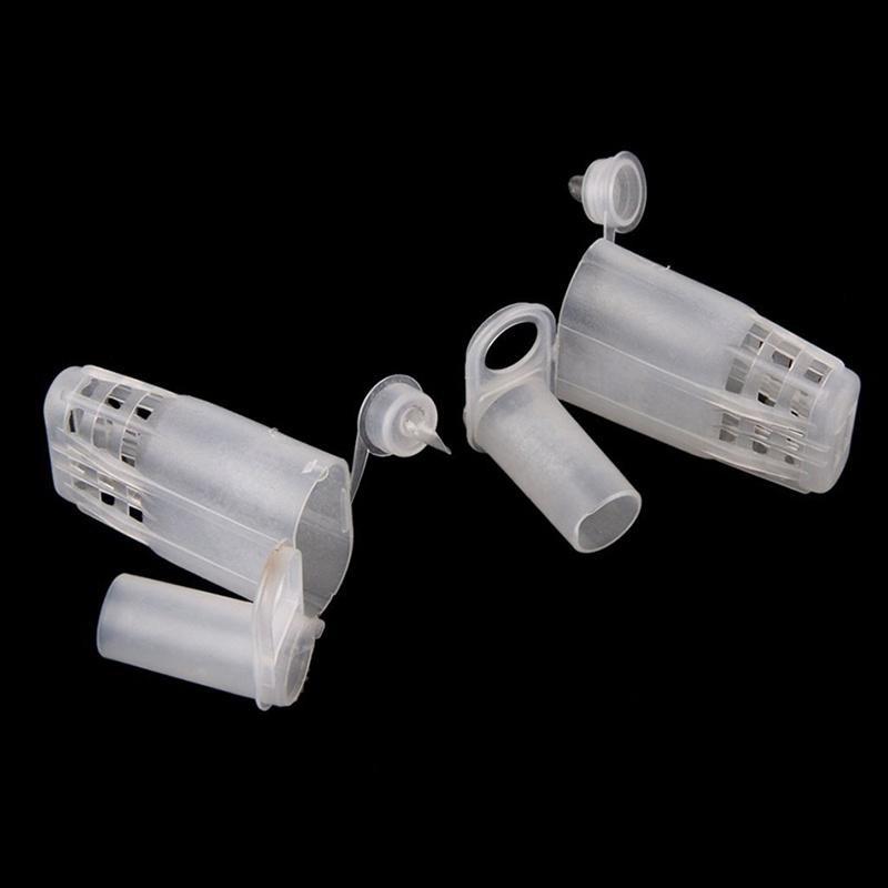 5Pcs Plastic Queen Bee Cages Beekeeping Queen Rearing Kit