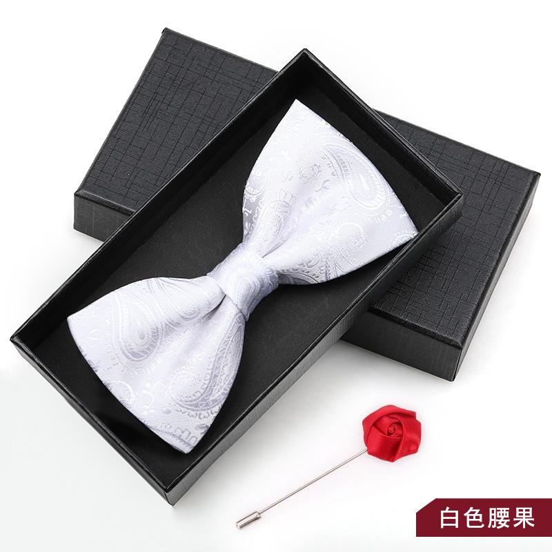Bow Tie Men'S Wedding Groom Best Man Red Suit Shirt British Brothers Korean Bow Women'S Gift Box