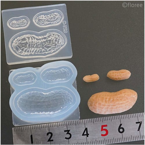 Kamejima Shoten Soft Mold Peanut 3D Hobby Tool C-720