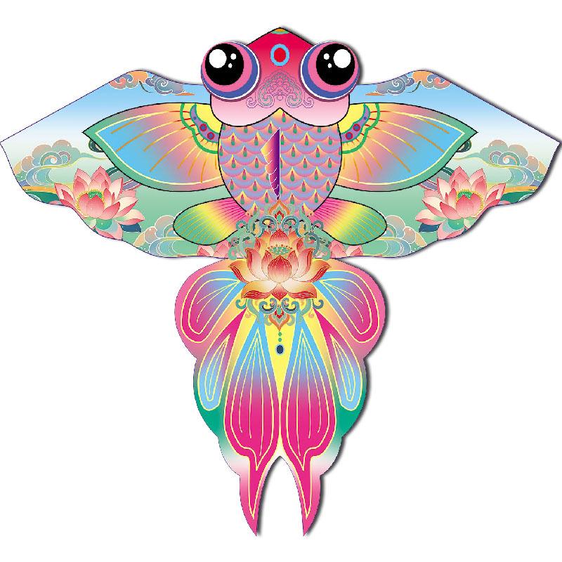 Weifang Colorful Goldfish Koi Kite: Children's Cartoon Animal Kite