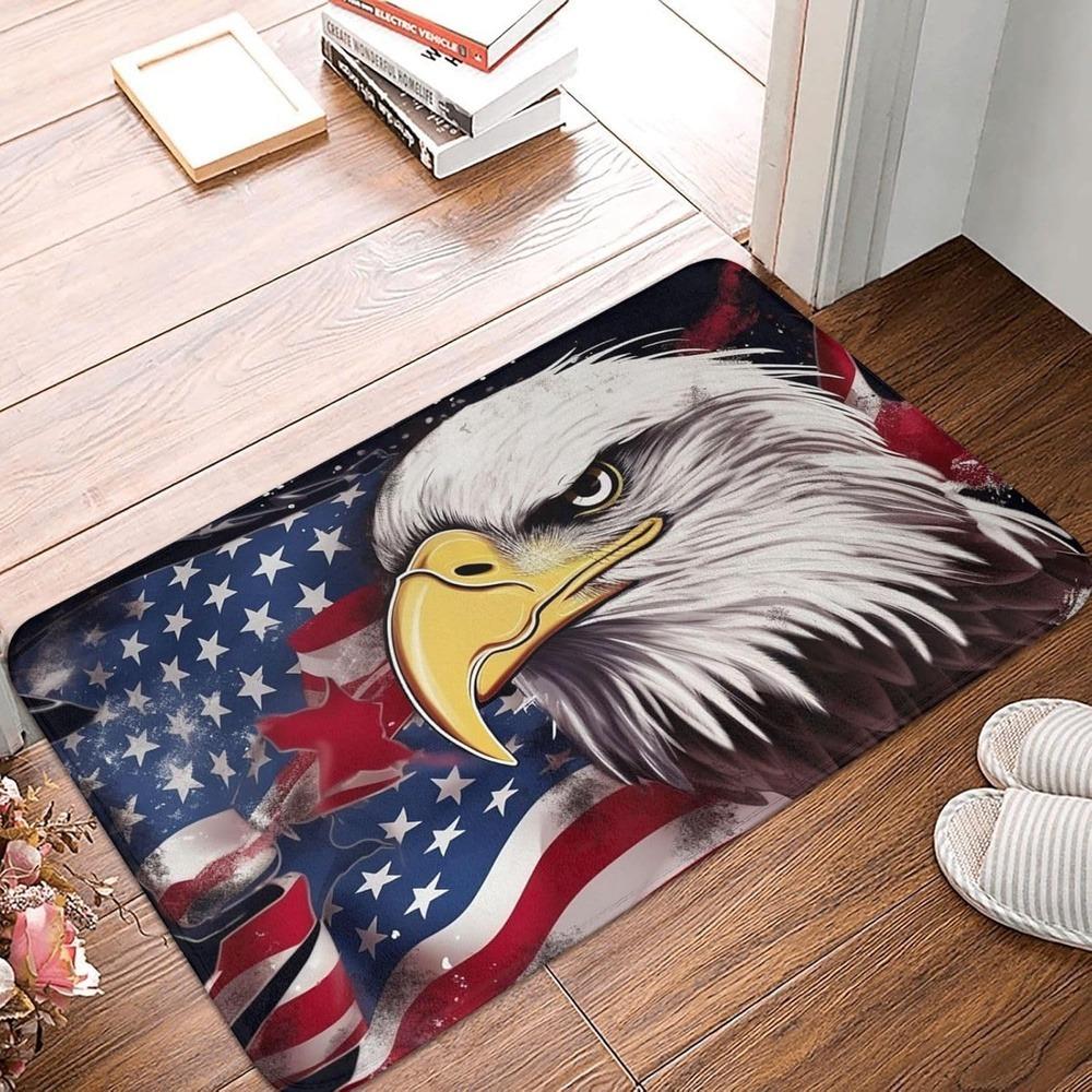 1PC Tranquil Waters Kitchen Rug Non-Slip Door Mat Pop design Bathroom Rug Bath Mat Carpet for Home Sink Laundry ecoreeree