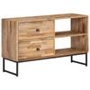Day and Night - Day and Night Recycled Teak Wood TV Cabinet 90x30x55 Cm