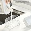 Press Type Press Dishwashing Soap Box Kitchen Sink Organizer Rack  Sink Drain Placement