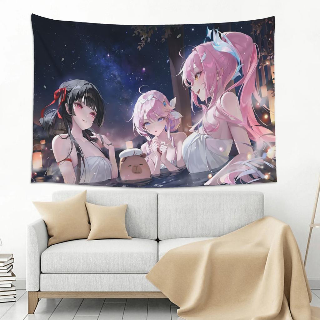 Cartoon Anime Theme Tapestry Room decoration Home Decoration Tapestry Decor Accessories Cute Room Decor