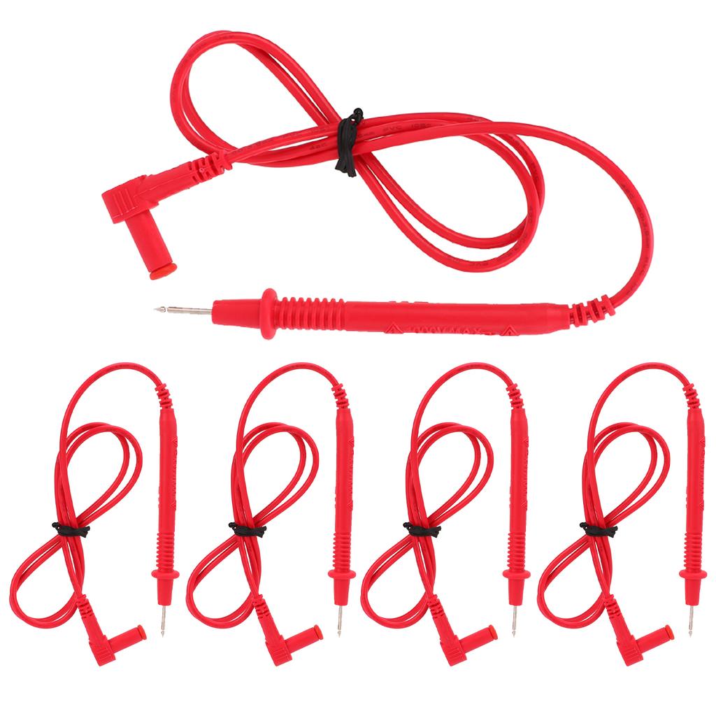 5 Satz J.30030 Multimeter-Messspitze Universal-Multitester-Test  s 2mm Ultrafein  s 10A mit 4mm Bananenstecker