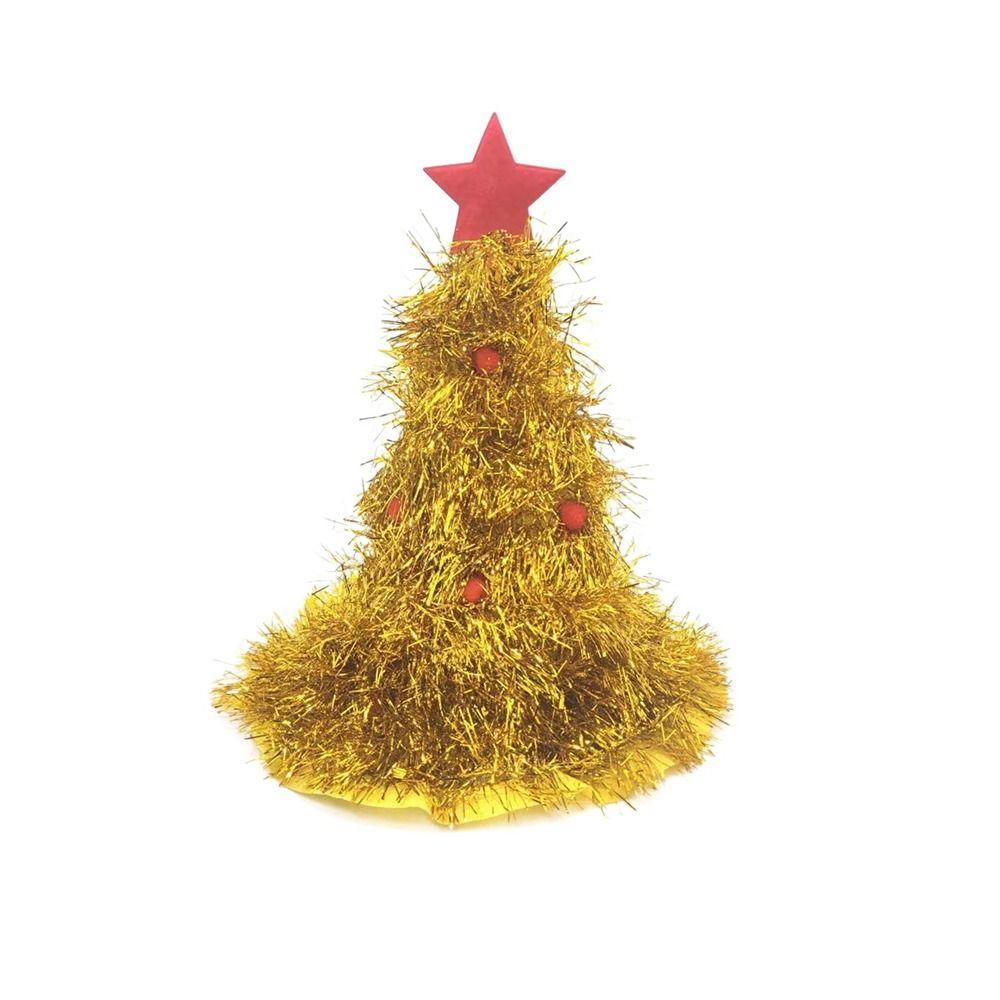 Non-woven Rain Silk Gift Cloth Home Christmas Hat Christmas Tree Hat Xmas Ornaments Christmas Decor