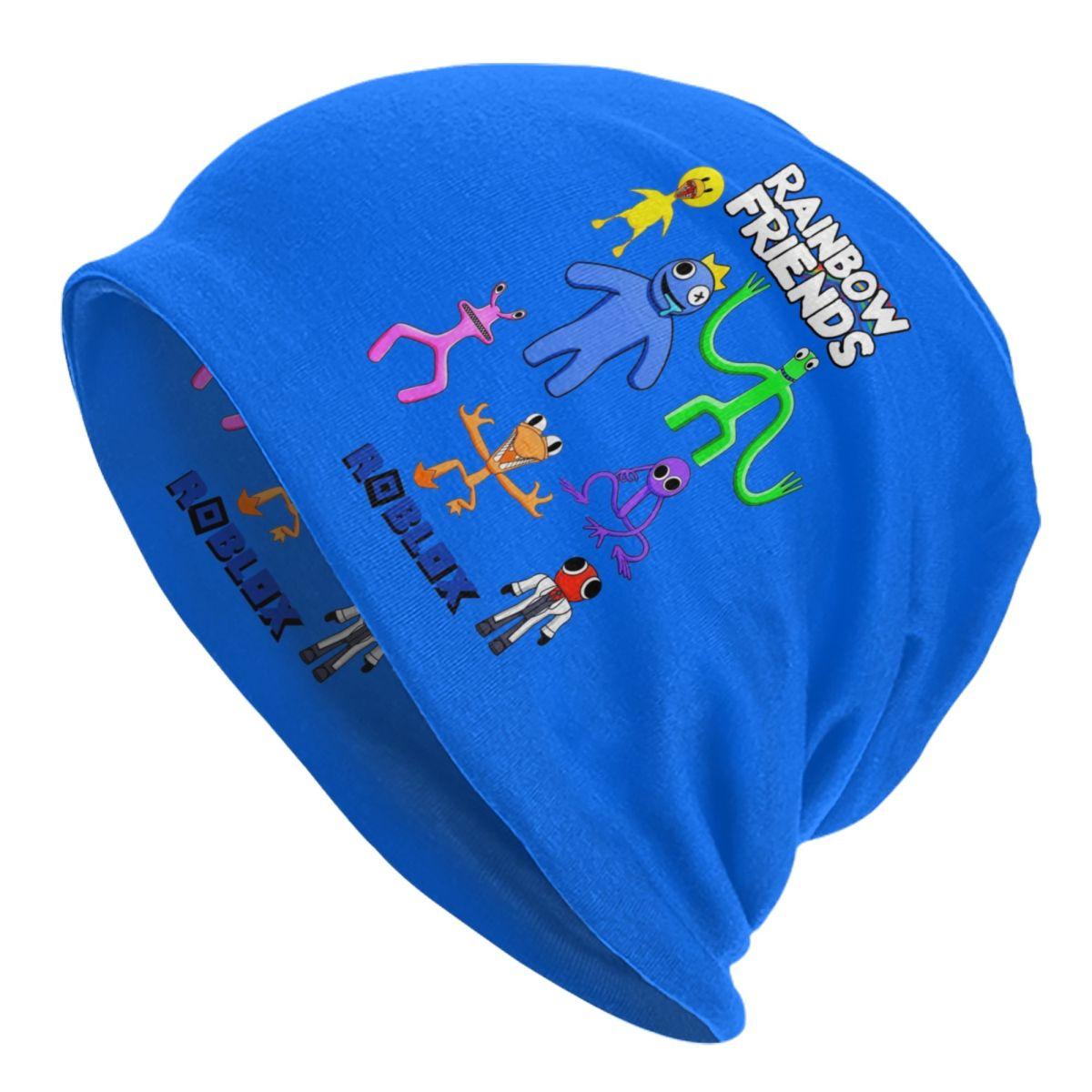 

Custom Rainbow Friends Skullies Beanies Caps Unisex Winter Warm Knit Hat Unisex Women Adult Video Game Bonnet Hats Outdoor Ski Cap Beanies Hat