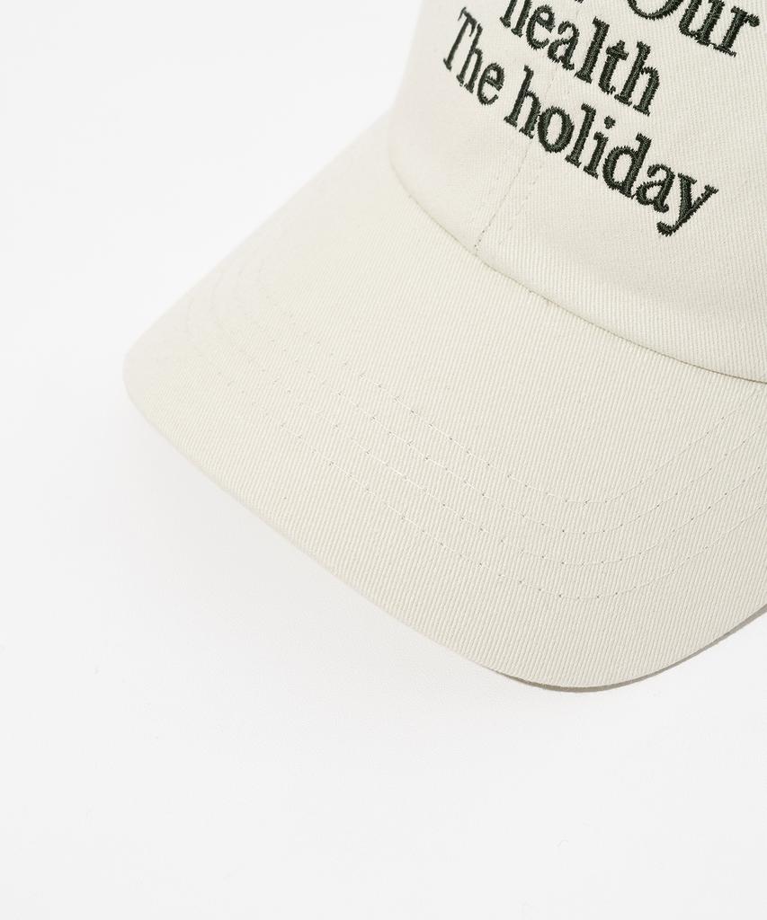 MILLO ARCHIVE Holiday Signature Ball Cap [Cream Green]