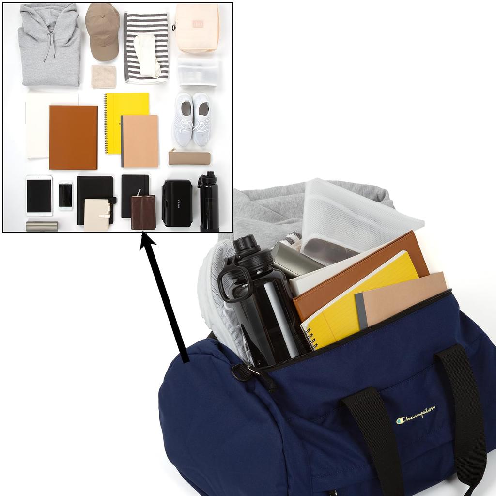 Champion Boston Bag 34L School School Training 1 Night 2 2 Nights 3 Days 63876 Navy No.63876 Trip, Trip, Camp, Days,