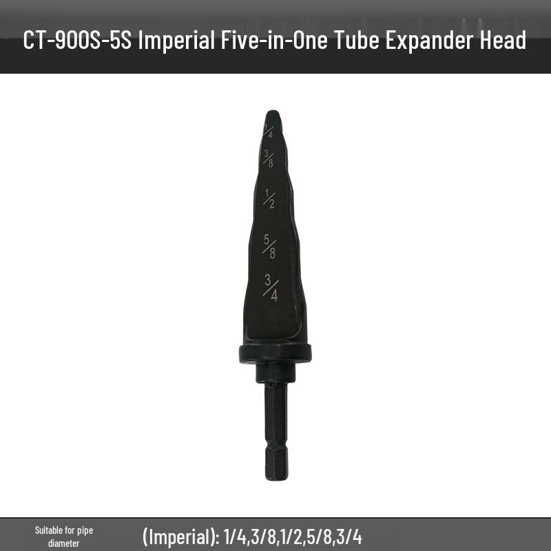 Electric Copper Tube Expander & Flaring Tool for Air Conditioners - Drill Bit & Hole Punch Refrigeration Tool