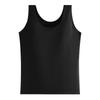 Pure Cotton Sling Vest with Chest Pad, Women's Versatile Inner and Outer Bottoming Top, Solid Color Simple Sleeveless Vest