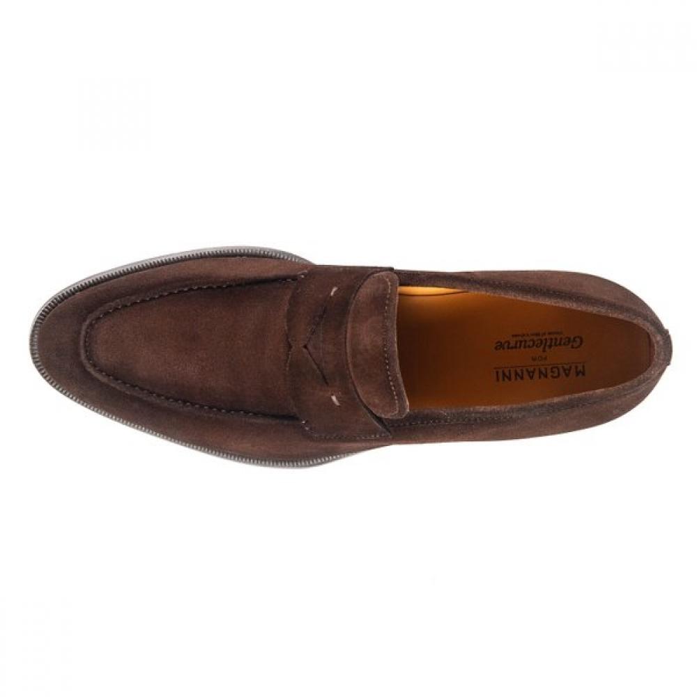 Magnanni Dark Brown Suede 23307