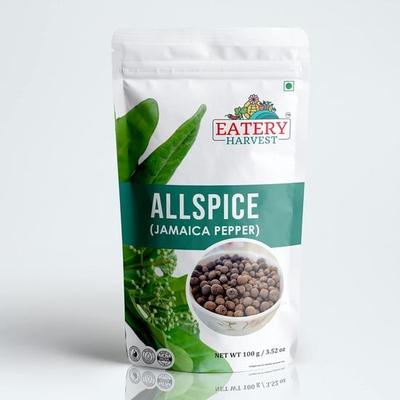 EATERY HARVEST by Saipro Całe Ziele Angielskie 100 g| Piper Cubeba Linn Jagody Kubeby Pieprz Jamajski Do Przyprawiania Warzyw