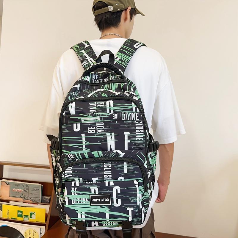 Рюкзак для пары с буквенным принтом — фото 7