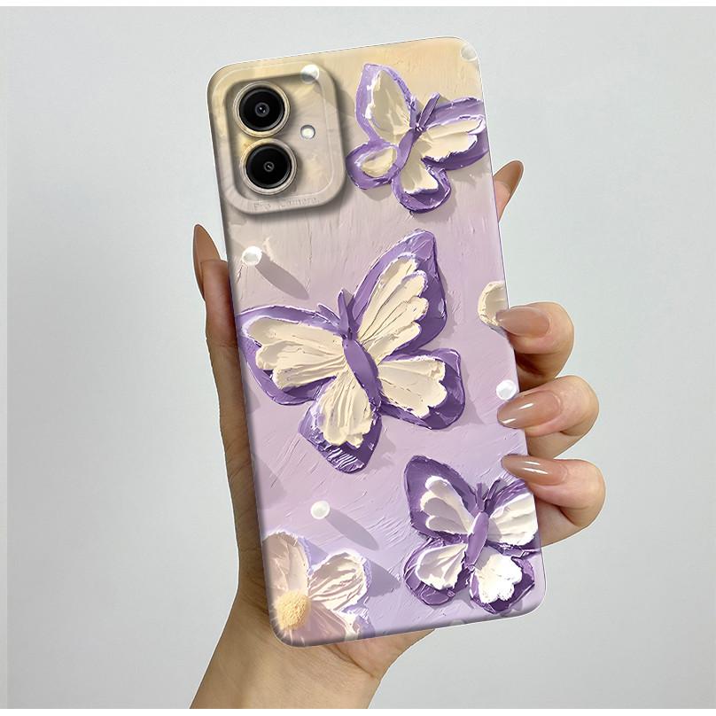For Samsung Galaxy A07 4G Phone Case Fashion Aesthetic Style Soft Liquid Silicone Shockproof Back Mobile Cover Anti Slip Fundas