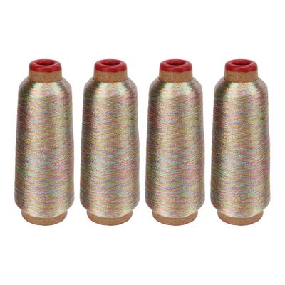 4Pcs Sewing Thread Colorful 3000 Yards Skin Friendly Thread for Sewing Machine Handicrafts
