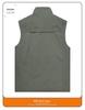 Men's Sleeveless Multi-Pocket Workwear Vest - Casual Spring/Autumn Waistcoat, Style 8822.