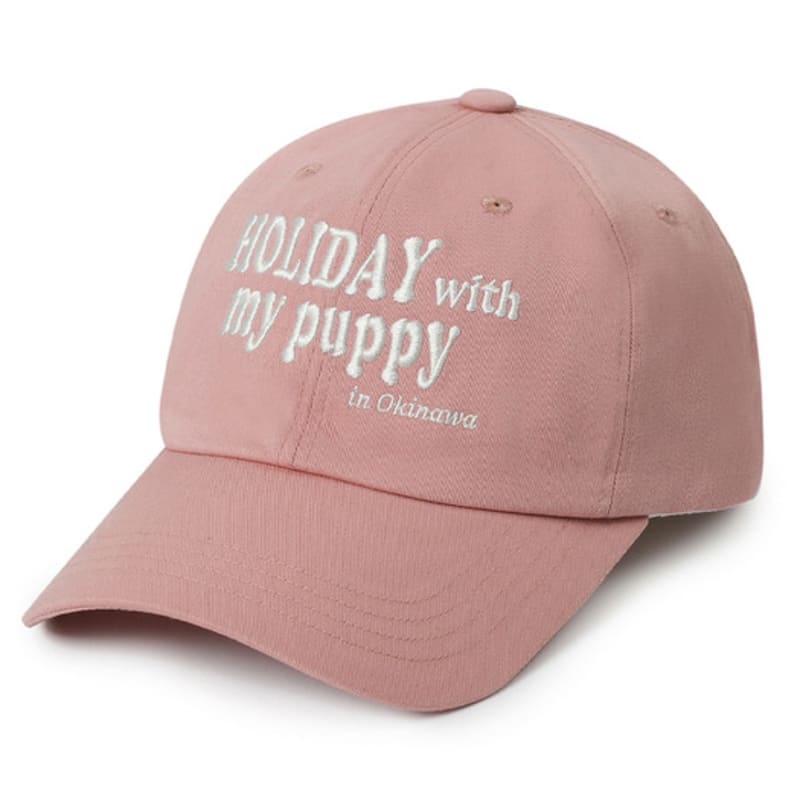 EXPRESS HOLIDAY My Puppy Ball Cap_Dust Pink