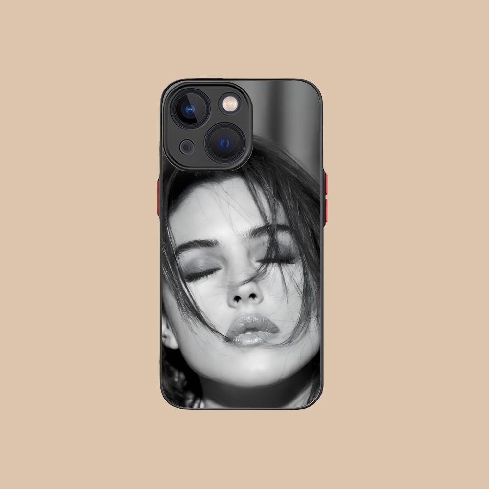 Monica Bellucci Mobile Phone Case for iPhone 16 15 14 13 12 11 X XR XS 8 7 Pro Max Plus Mini Colour Printing Silicone Smartphone