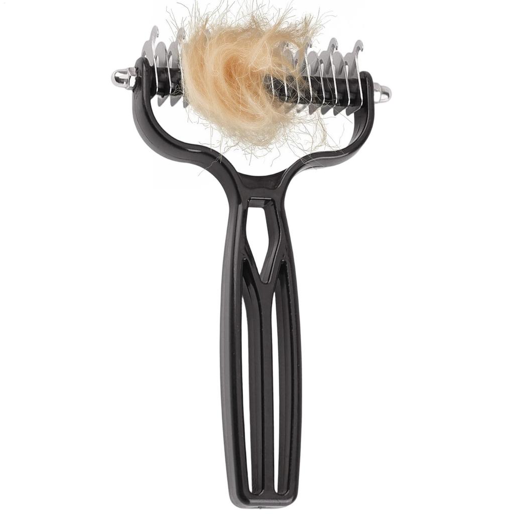 1PC Pet Deshedding Brush Pet Grooming Comb Stainless Steel Shedding Pet Comb Professional Hair Removal Brush for Dogs Cats