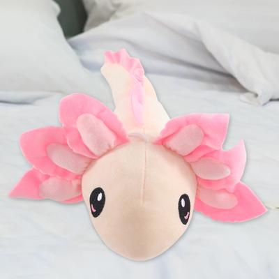 Ny Axolotl Salamander Plysdukke Tegneserie Dyredukke Spil Tilbehør Børnelegetøj