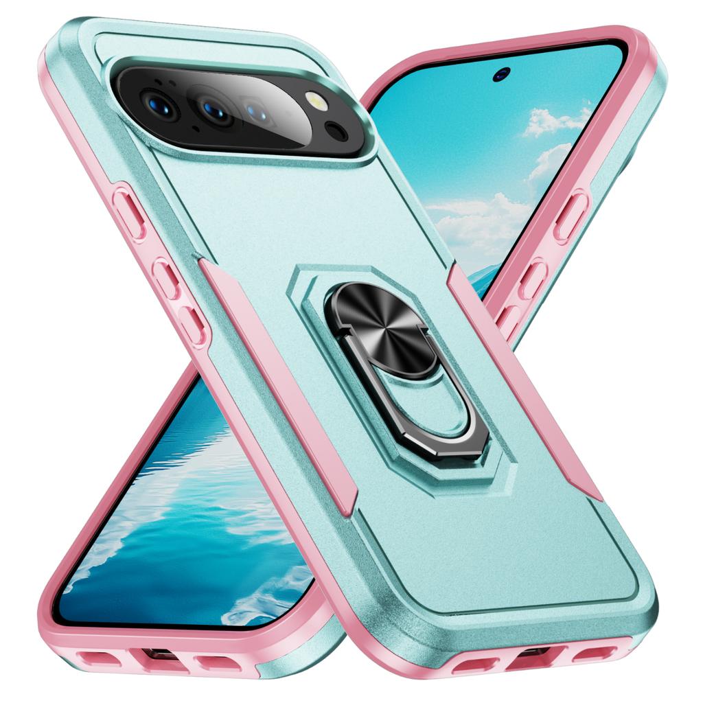 Capa Case com Suporte de Anel Magnético de Alta Resistência Militar Para Google Pixel 10 9 8 7 6 A Pro XL Robusta Fosca Híbrida à Prova de Choque Capa Defensora
