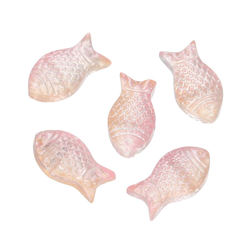 10pcs/lot Gradual Small Goldfish Glass Beads Crystal Czech Spacer Beads For DIY Jewelry Making Necklace Handmade Accessories