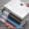 A4 Clear Multi-Layer Ring Binder for Certificates, Test Papers, Music Scores, and Prenatal Records